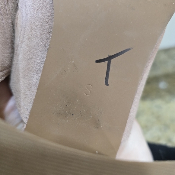 Madewell The Carey Mule In Faded Mauve Suede Size 8 Clogs - Picture 8 of 8